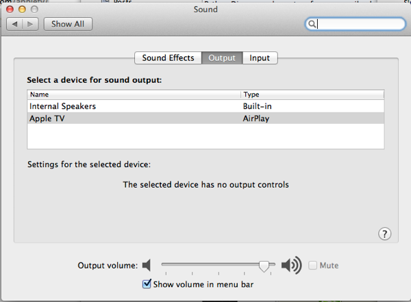 sound through apple airplay